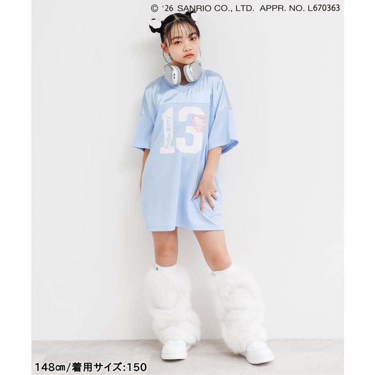 【ハローキティ】エンジェルサテン切替メッシュミニワンピース | F.O.Online Store | 詳細画像22 