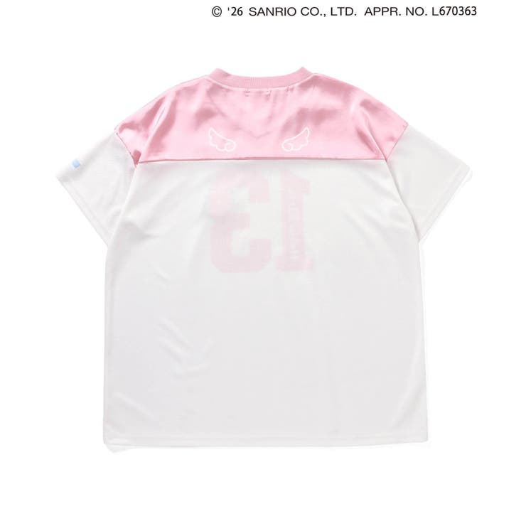 【ハローキティ】エンジェルサテン切替メッシュミニワンピース | F.O.Online Store | 詳細画像3 