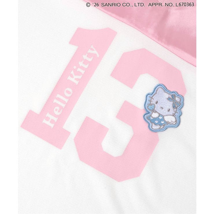 【ハローキティ】エンジェルサテン切替メッシュミニワンピース | F.O.Online Store | 詳細画像4 