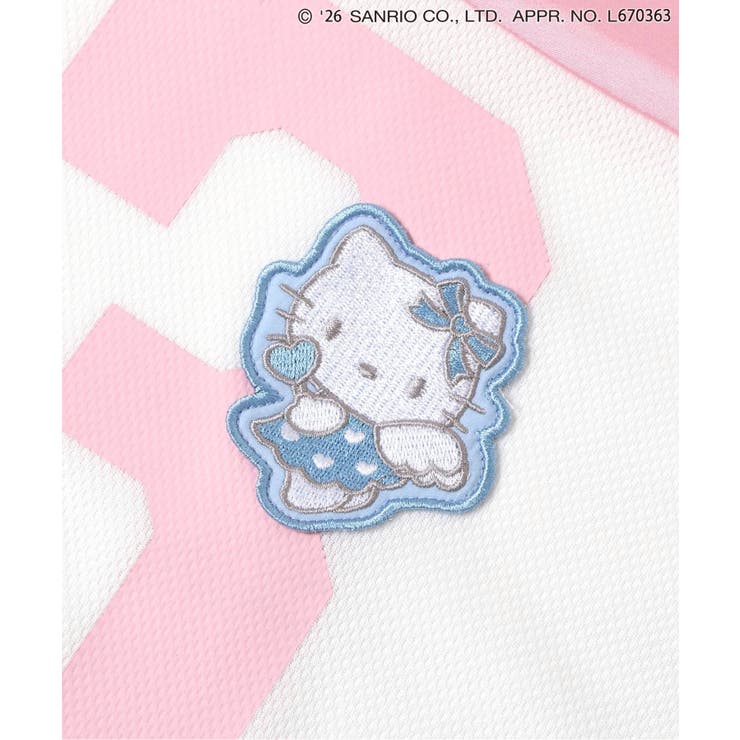 【ハローキティ】エンジェルサテン切替メッシュミニワンピース | F.O.Online Store | 詳細画像5 