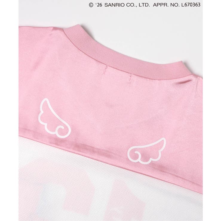 【ハローキティ】エンジェルサテン切替メッシュミニワンピース | F.O.Online Store | 詳細画像6 