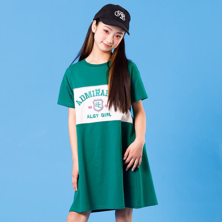 【接触冷感】ラメラインバイカラーワンピ | F.O.Online Store | 詳細画像1 