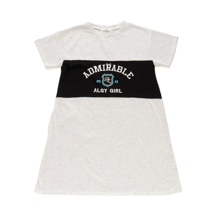 ライトグレー | 【接触冷感】ラメラインバイカラーワンピ | F.O.Online Store