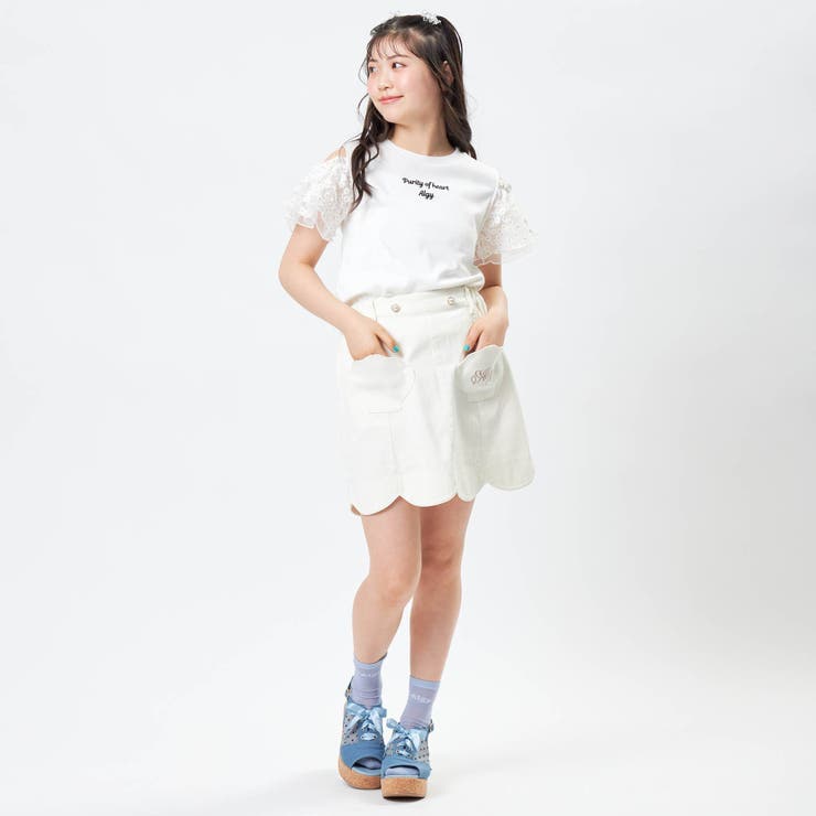 シェルポケットスカート[品番：FOKK0016019]｜F.O.Online Store（エフ