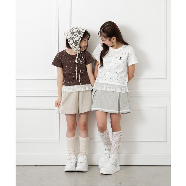 【puchily プチプラライン】裏毛プリーツスカパン | F.O.Online Store | 詳細画像18 