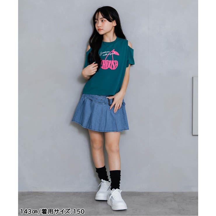 ダブルベルトデニムスカパン[品番：FOKK0026978]｜F.O.Online Store