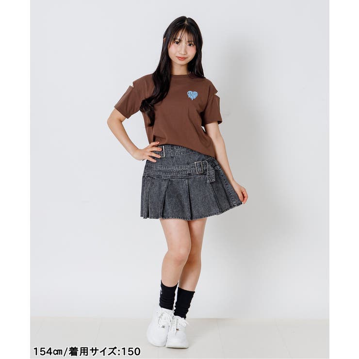 ダブルベルトデニムスカパン　Fサイズ ダブルベルトデニムスカパン[品番：FOKK0026978]｜F.O.Online Store
