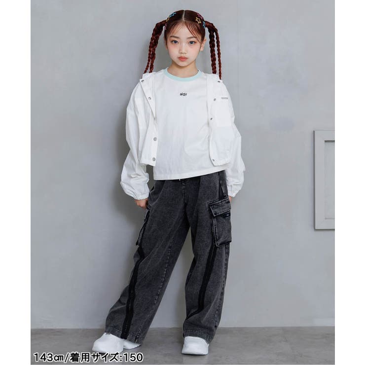 カットデニムラインパンツ | F.O.Online Store | 詳細画像14 