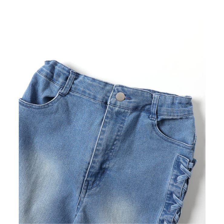 レースアップデニムフレアパンツ | F.O.Online Store | 詳細画像11 