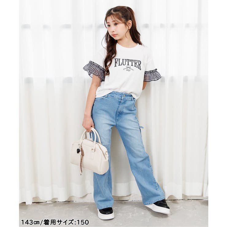 レースアップデニムフレアパンツ | F.O.Online Store | 詳細画像21 
