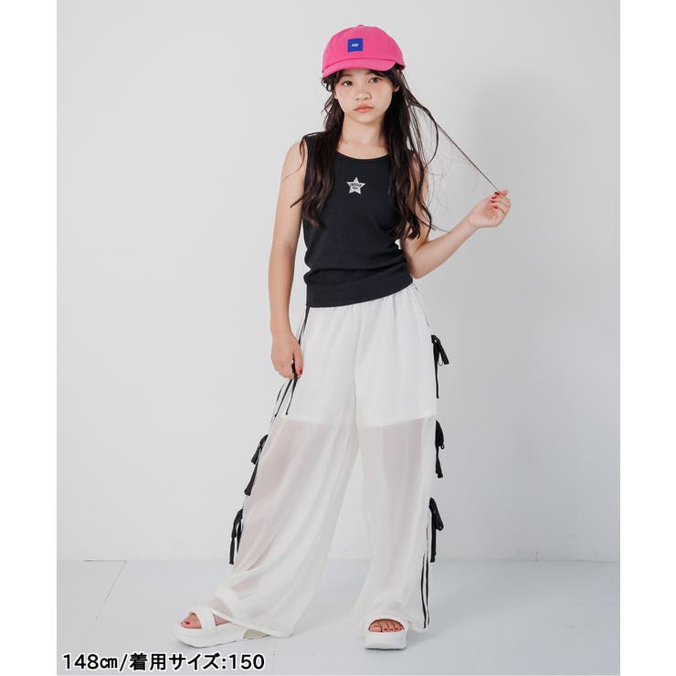 サイドラインりぼんシアーパンツ | F.O.Online Store | 詳細画像20 