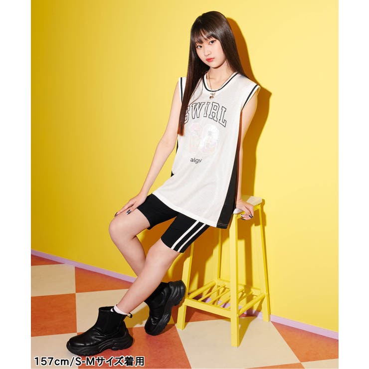 ロゴゴムバイカーパンツ | F.O.Online Store | 詳細画像12 