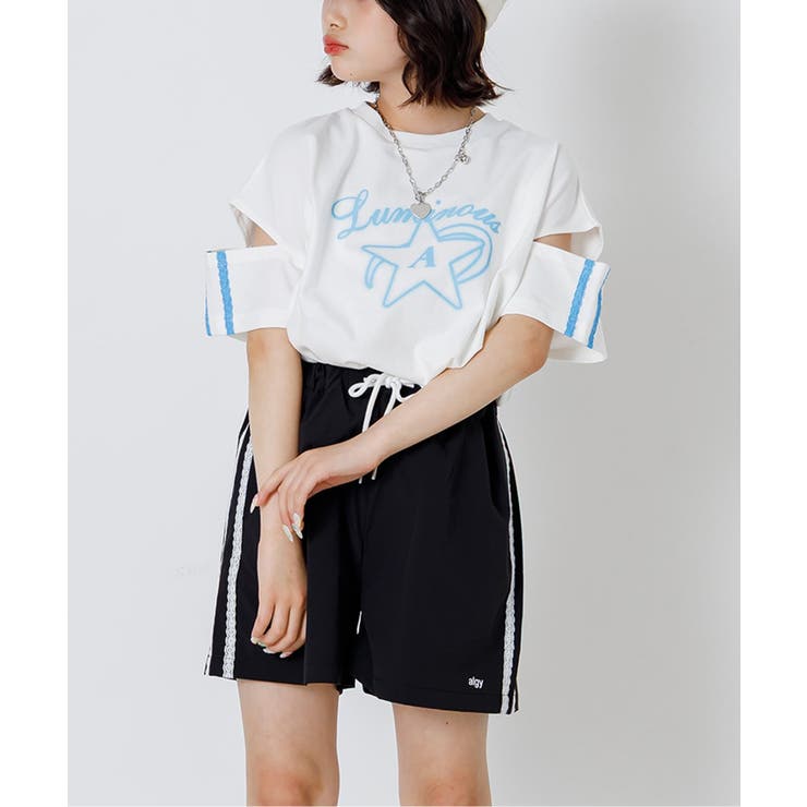 オフホワイト | レースラインBIGT＆ショーパンセット | F.O.Online Store