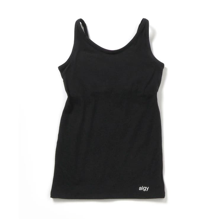 ブラック | algyロゴカップ付きタンク | F.O.Online Store