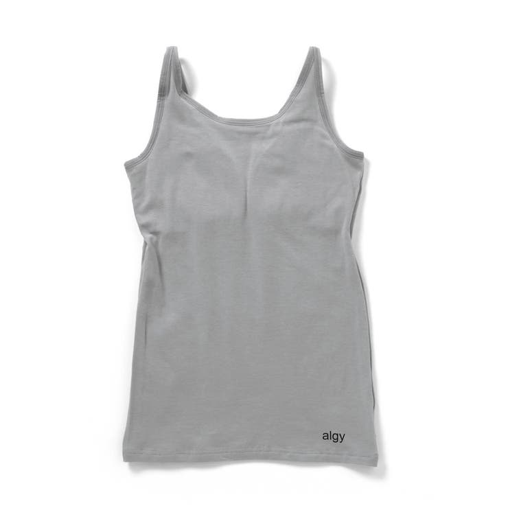 グレー | algyロゴカップ付きタンク | F.O.Online Store