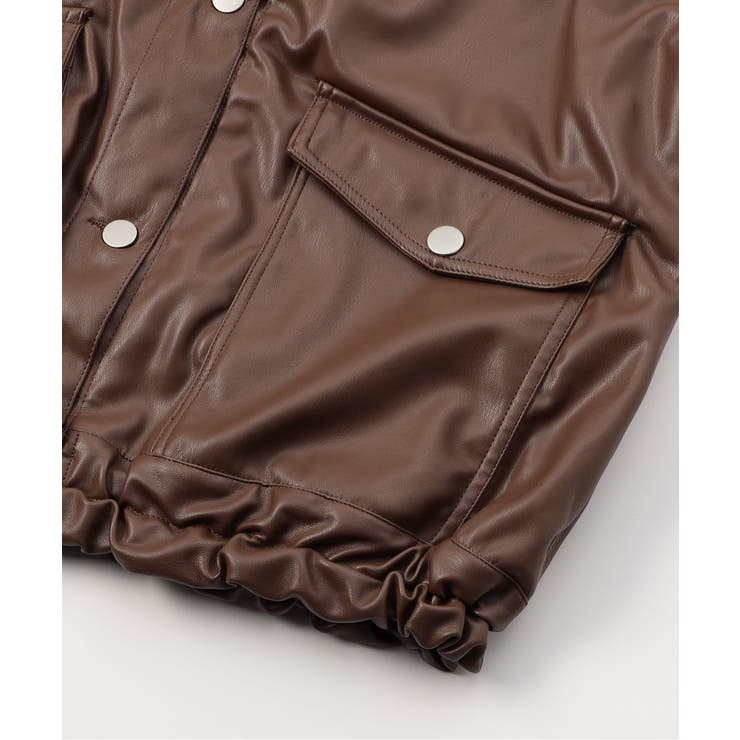 フェイクレザージャケット | F.O.Online Store | 詳細画像12 