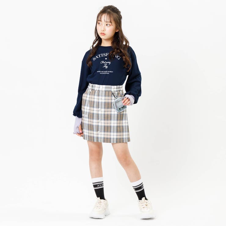 アームカバー風ゆるロンT[品番：FOKK0016311]｜F.O.Online Store