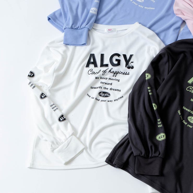 オフホワイト | もちふわ袖ロゴロンT | F.O.Online Store