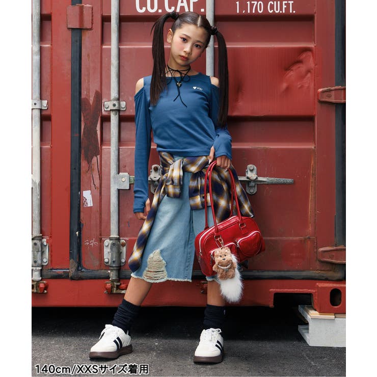 肩あきリブロンT | F.O.Online Store | 詳細画像12