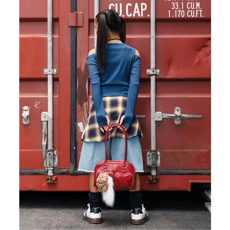 肩あきリブロンT | F.O.Online Store | 詳細画像13