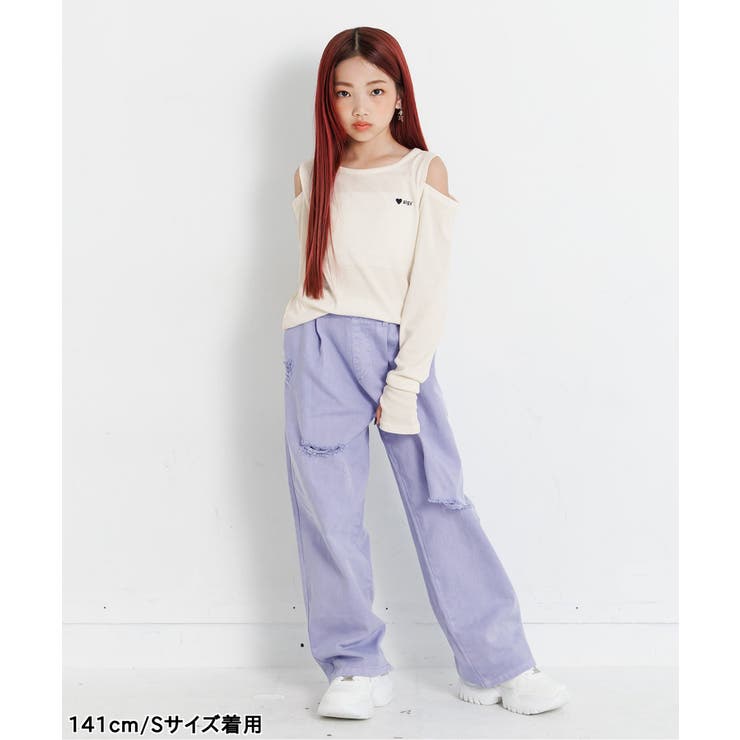 肩あきリブロンT | F.O.Online Store | 詳細画像20