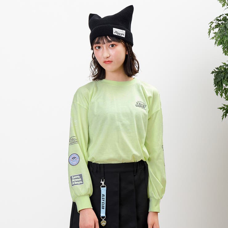 ライム | ワッペンデザインロンT | F.O.Online Store