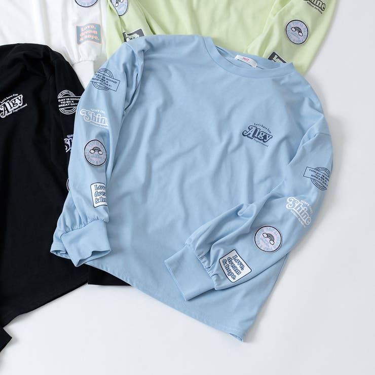サックス | ワッペンデザインロンT | F.O.Online Store