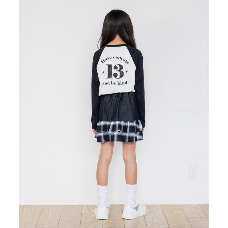 【puchily プチプラライン】バックナンバリングロンT | F.O.Online Store | 詳細画像14 