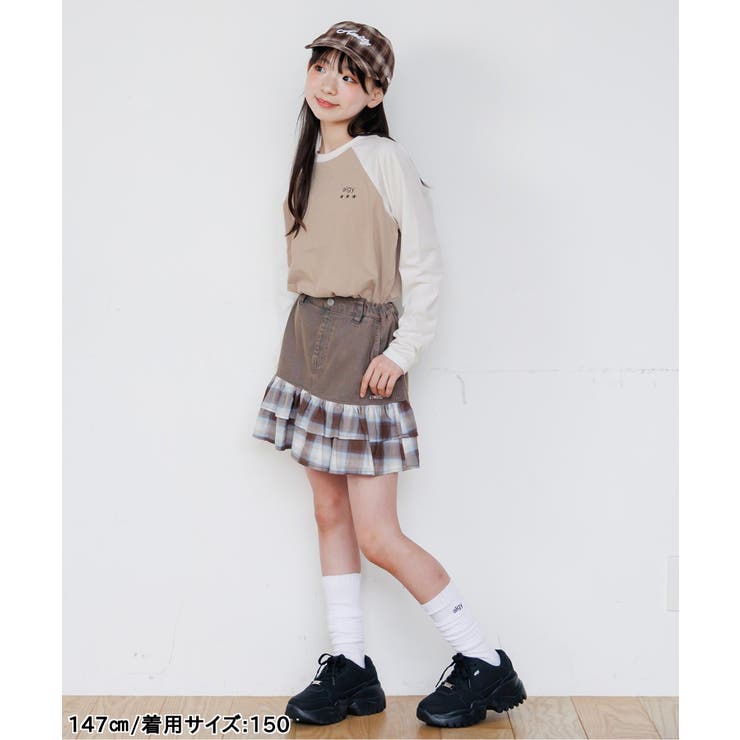 【puchily プチプラライン】バックナンバリングロンT | F.O.Online Store | 詳細画像4 