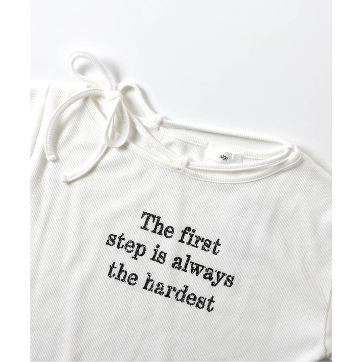 ネックりぼんリブロンT | F.O.Online Store | 詳細画像7