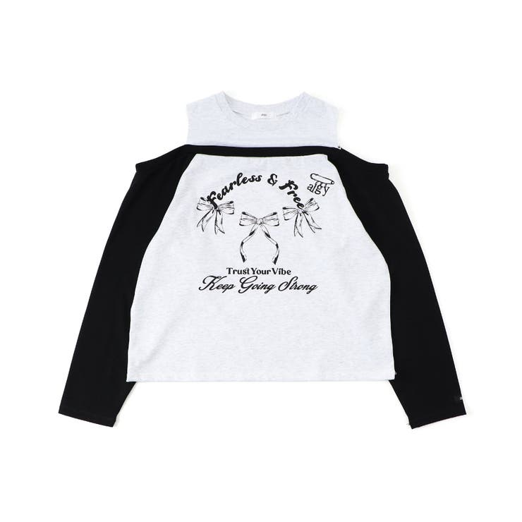 肩あきレイヤードロンT | F.O.Online Store | 詳細画像1 