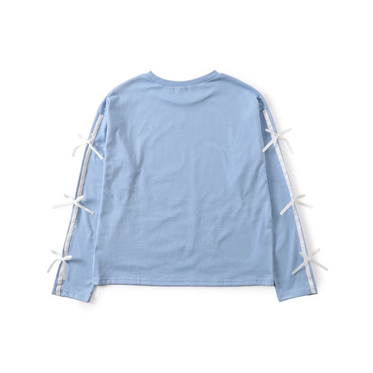 ラインりぼんスリーブロンT | F.O.Online Store | 詳細画像2 