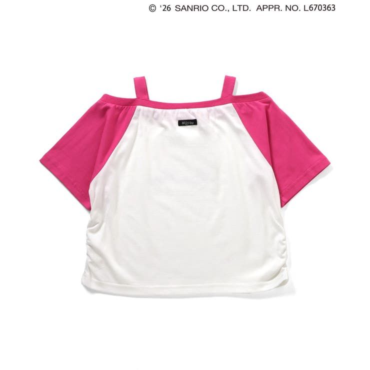 【ハローキティ】ギャルオフショル風Tシャツ  | F.O.Online Store | 詳細画像14 