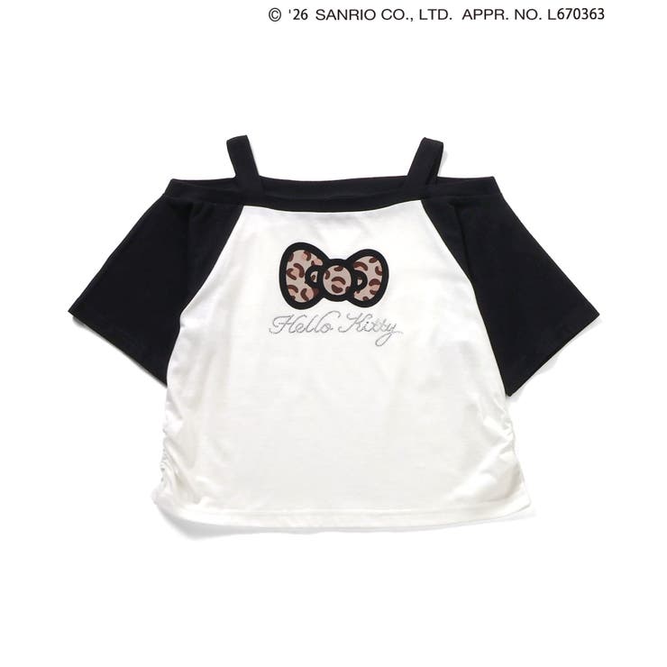 【ハローキティ】ギャルオフショル風Tシャツ  | F.O.Online Store | 詳細画像2 