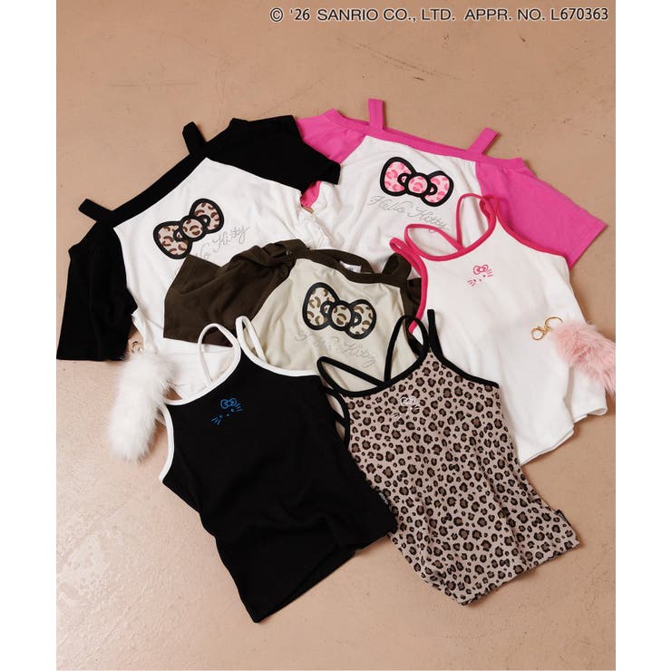 【ハローキティ】ギャルオフショル風Tシャツ  | F.O.Online Store | 詳細画像20 