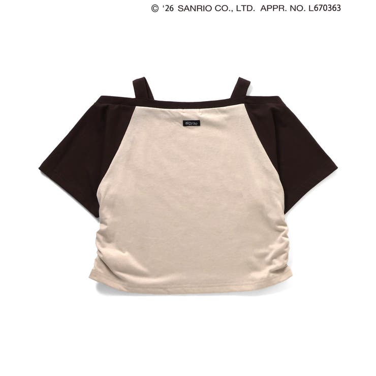 【ハローキティ】ギャルオフショル風Tシャツ  | F.O.Online Store | 詳細画像5 