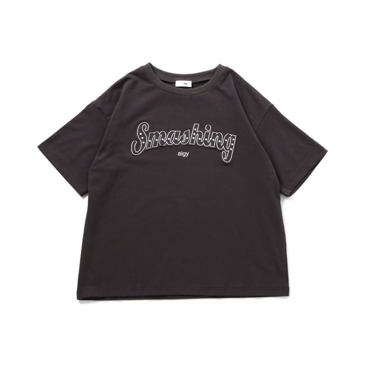 チャコール | スタッズロゴアップリケT | F.O.Online Store