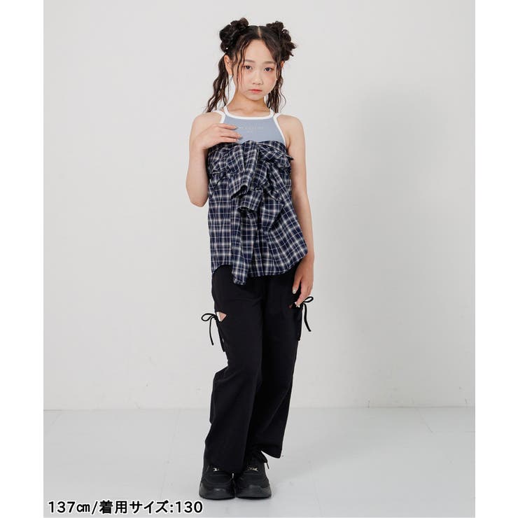 パッド付きシルバーシシュウキャミ | F.O.Online Store | 詳細画像16 