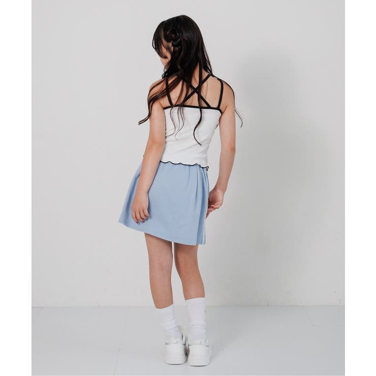 パッド付きシルバーシシュウキャミ | F.O.Online Store | 詳細画像4 