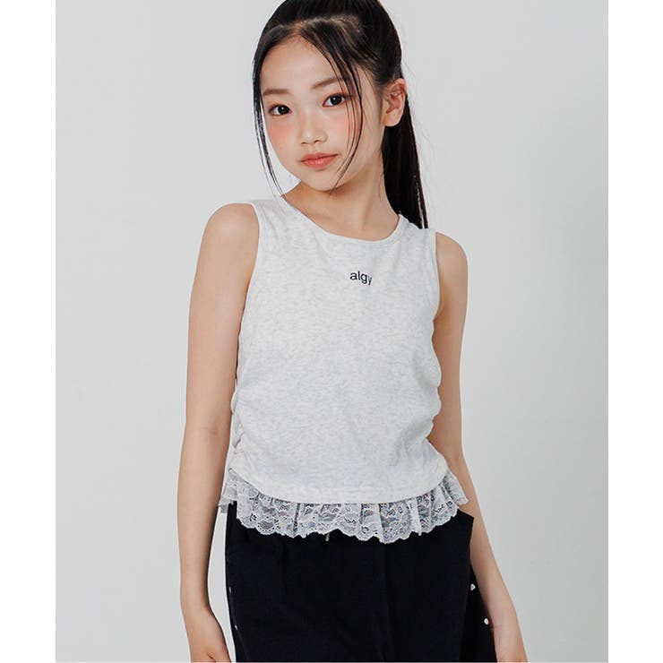 オフホワイト | パッド付きレイヤードタンクトップ | F.O.Online Store