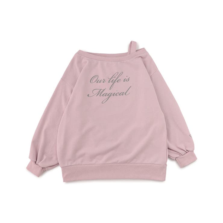 ピンク | エンジェルワンショルトレーナー | F.O.Online Store