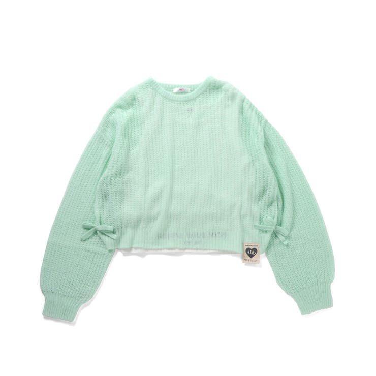 ミント | ふんわり透かし編みニット＆インナーセット | F.O.Online Store