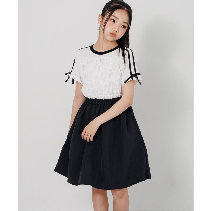 シャーリングラインワンピ | F.O.Online Store | 詳細画像1 