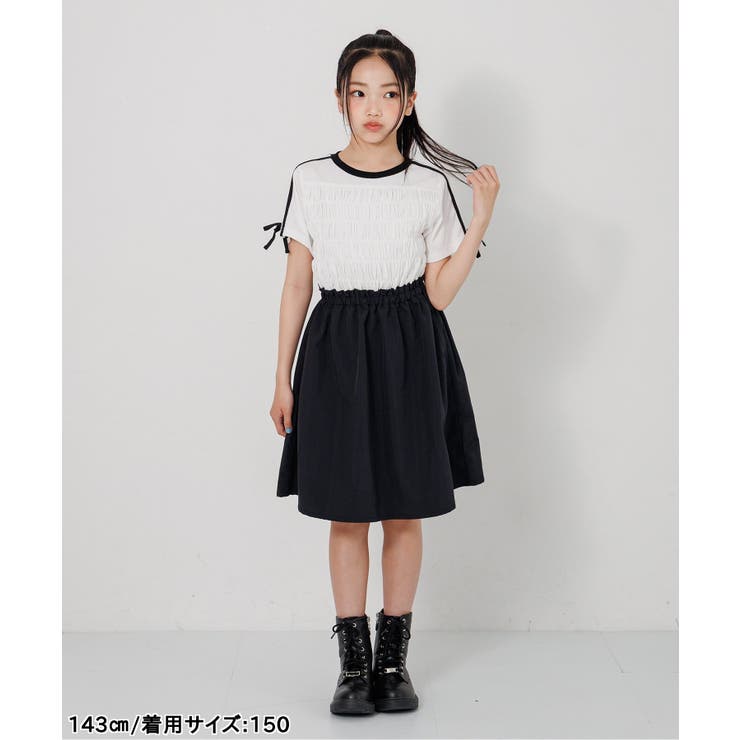 シャーリングラインワンピ | F.O.Online Store | 詳細画像10 