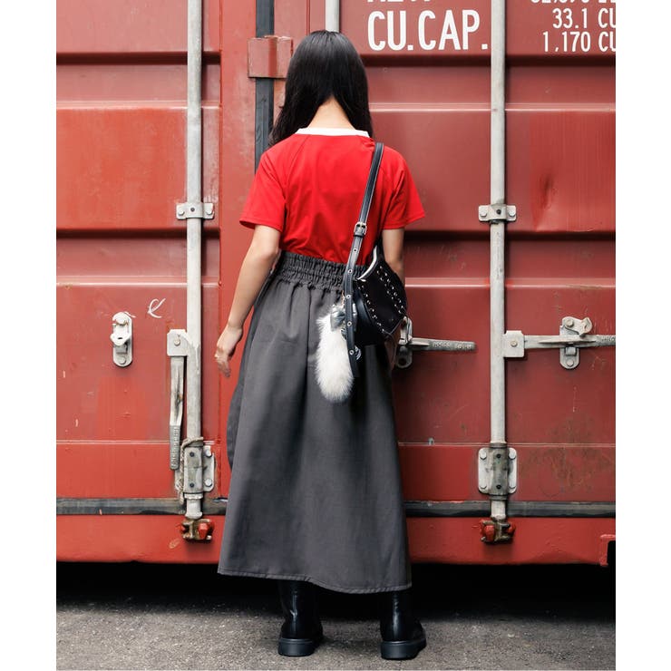 ミディ丈ダブルベルトスカパン | F.O.Online Store | 詳細画像15 