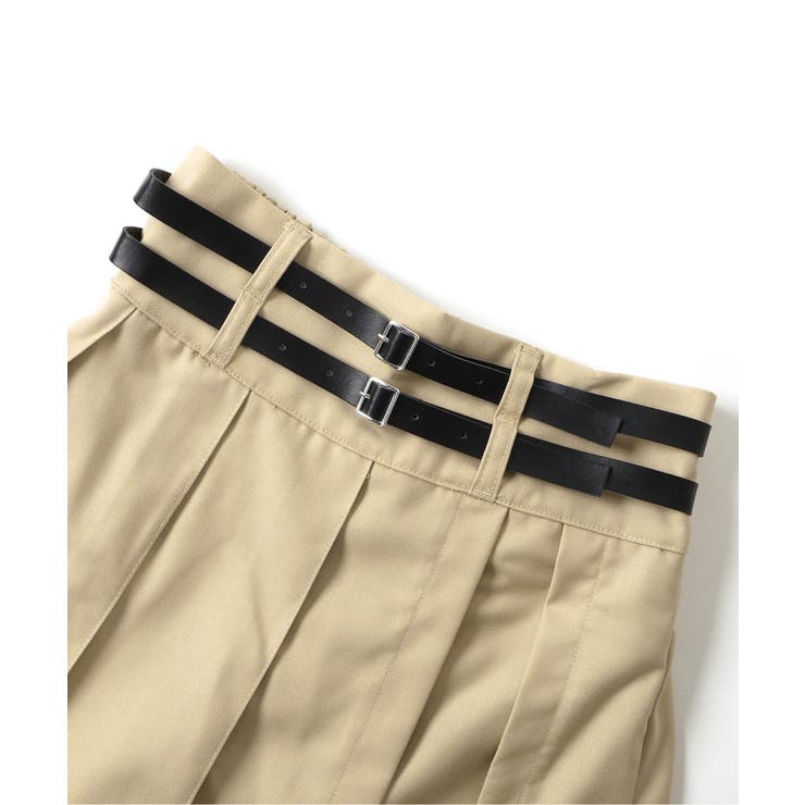 ミディ丈ダブルベルトスカパン | F.O.Online Store | 詳細画像4 