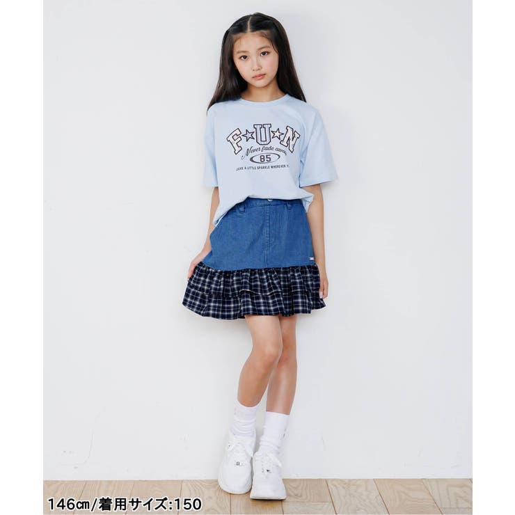 チェックフリルスカパン | F.O.Online Store | 詳細画像18 