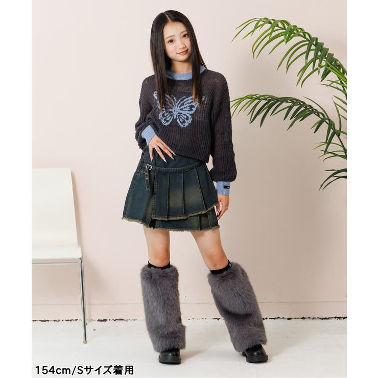 プリーツラップグランジスカート | F.O.Online Store | 詳細画像15 