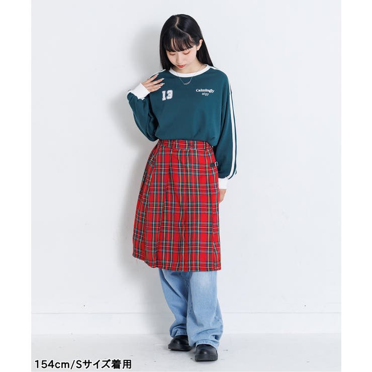 ミディプリーツチェックスカート | F.O.Online Store | 詳細画像16 