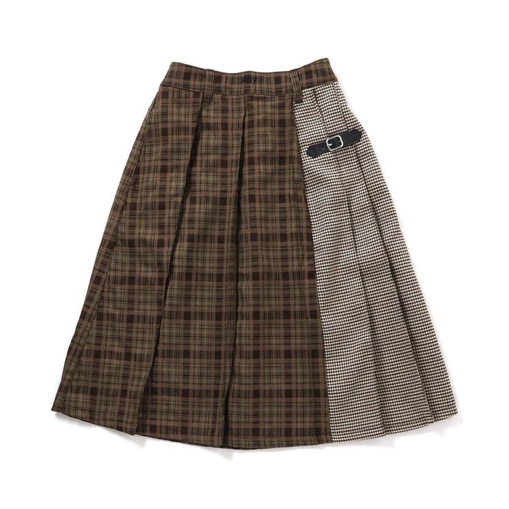 ミディプリーツチェックスカート | F.O.Online Store | 詳細画像2 